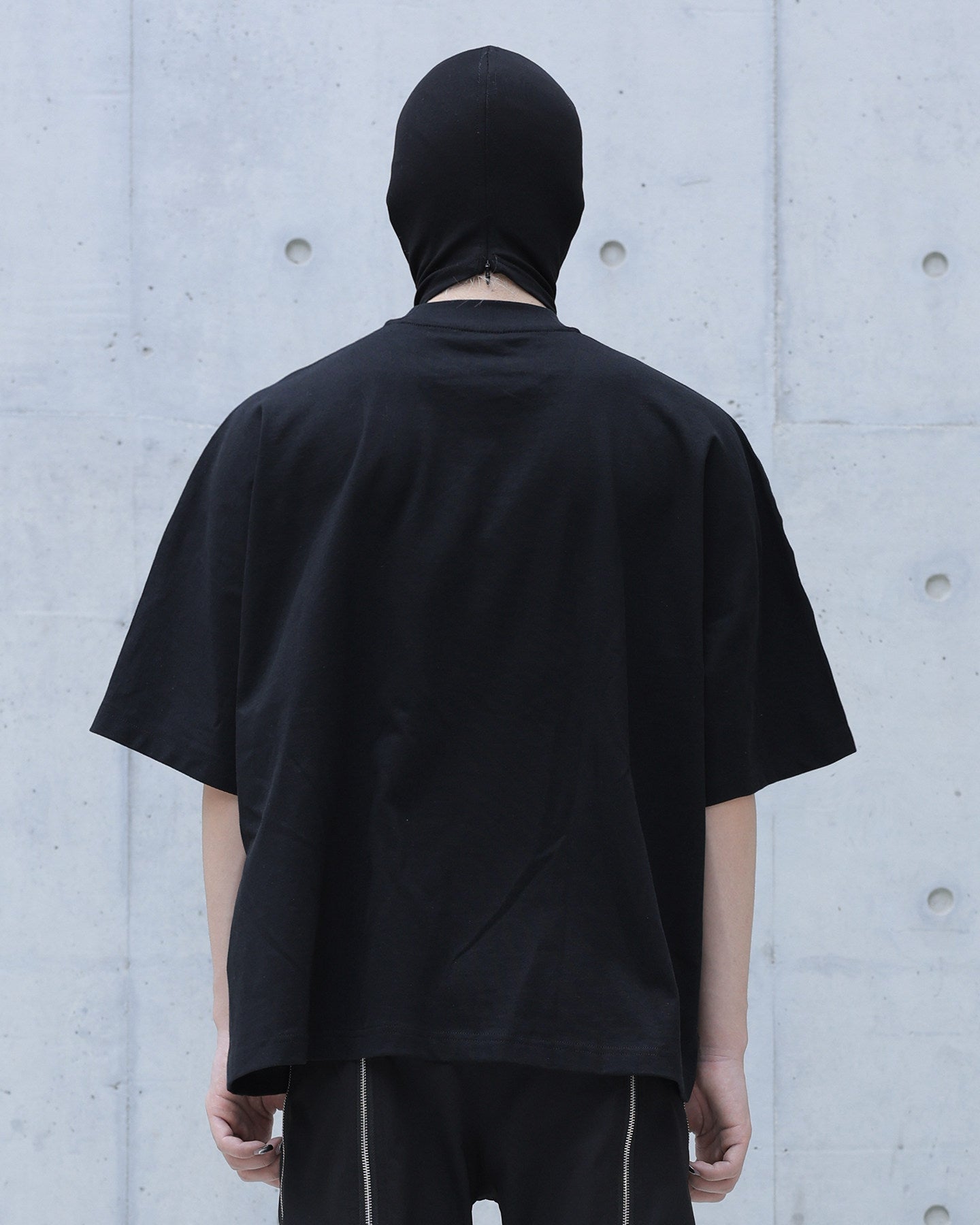 BOXYFIT HEAVY COTTON METAL BUTTON TEE