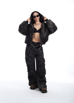XCULTURE CAMO PILOT HOOD JACKET