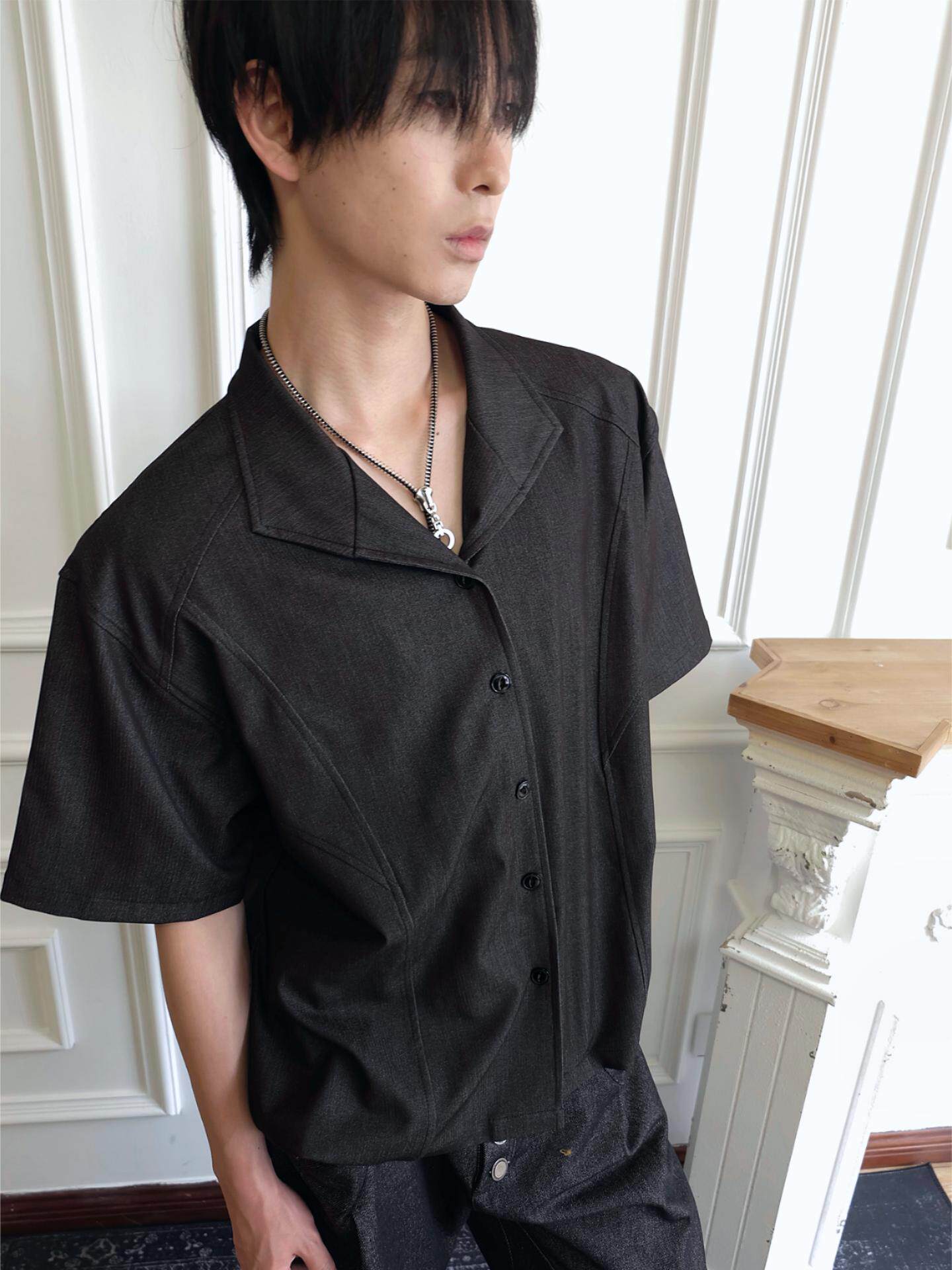 OFF/SC LYOCELL SATIN LUXURY SUMMER SHIRT