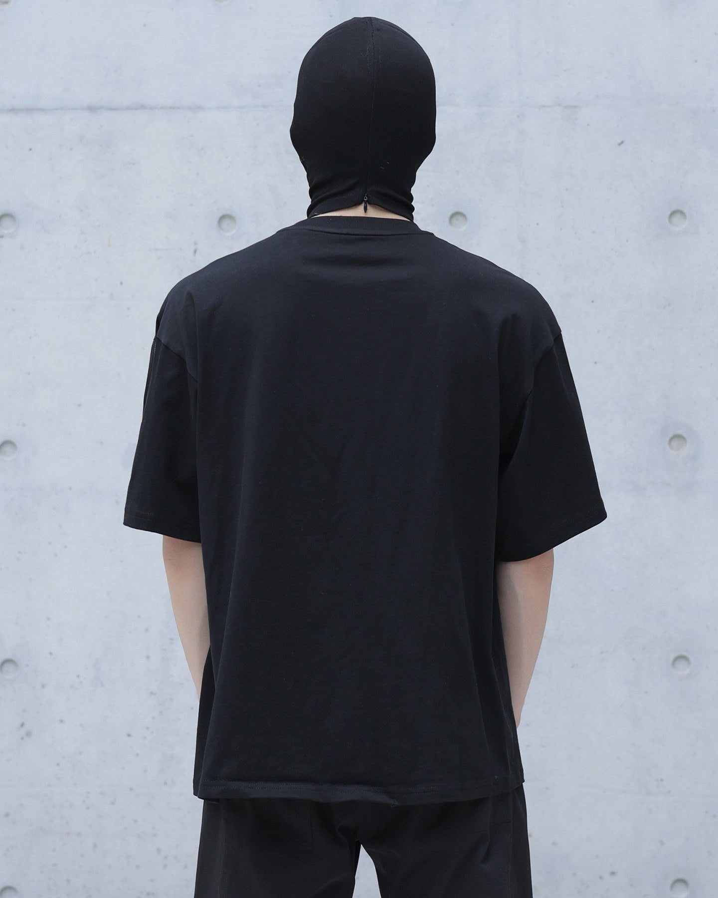 DECONSTRUCTED ZIP SPLICED TEE