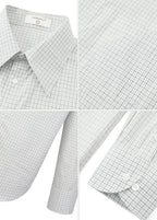 SCRIPT-X TWO-TONE PLAID SHIRT