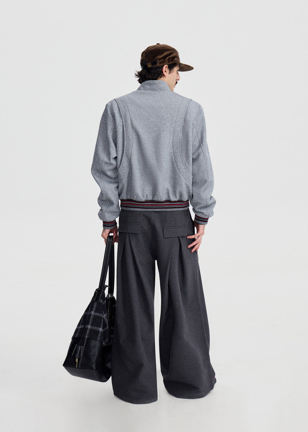 SCRIPT-X DECONSTRUCT BOMBER JACKET
