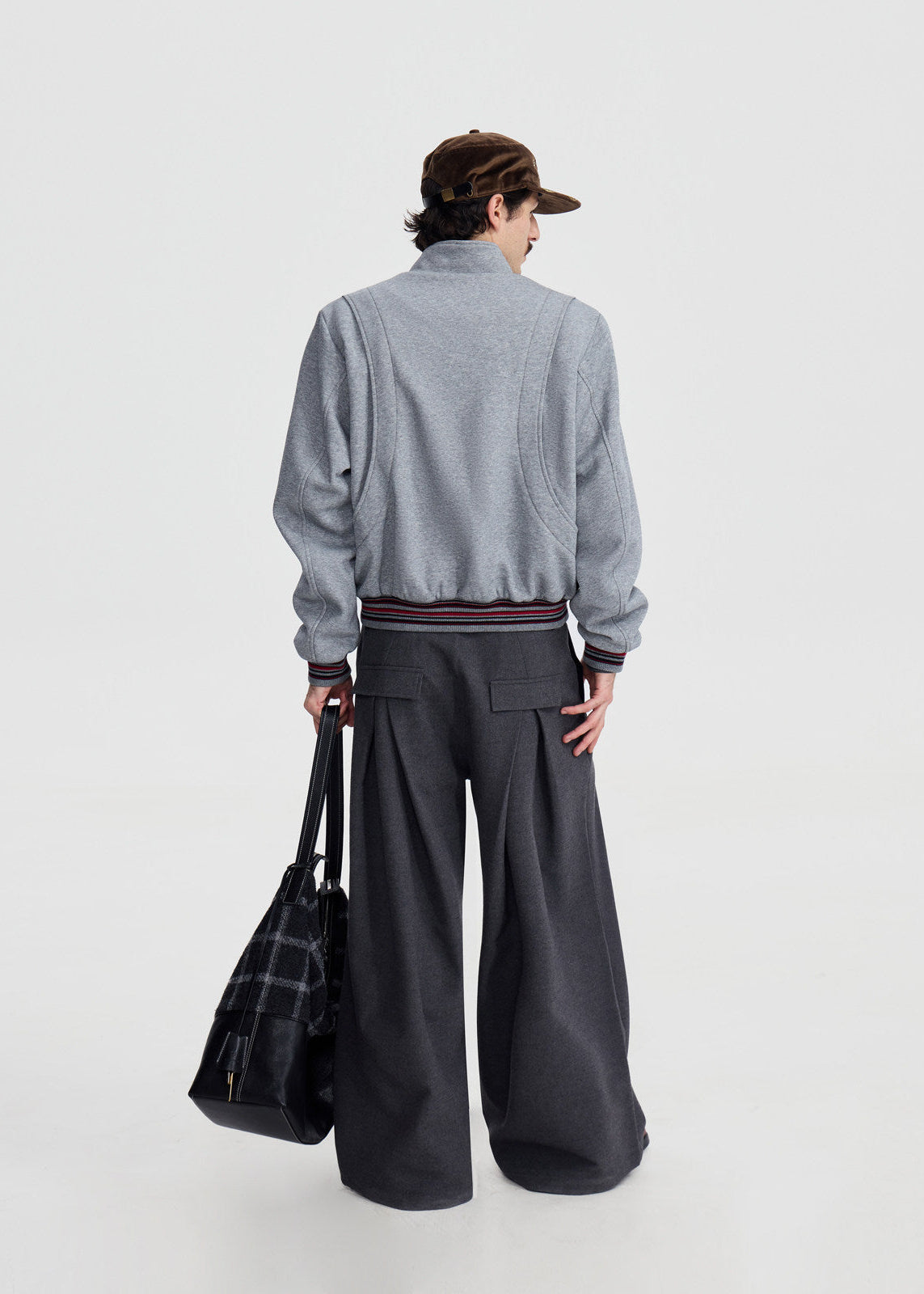 SCRIPT-X DECONSTRUCT BOMBER JACKET