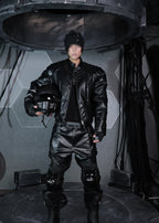 25AW SSIN7 KNIGHT SCALE BIKER JACKET