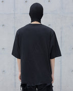 DECONSTRUCTED SPLICED DISTRESSED TEE