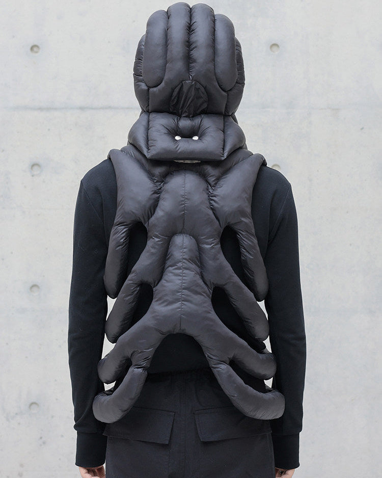 FUTURISTIC ALIEN MAMMOTH HELMET HAT
