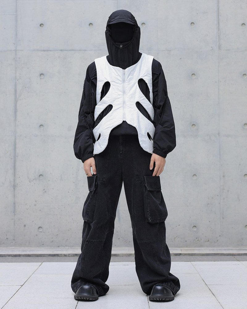 CUTOUT ALIEN EXOSKELETON DUPONT VEST
