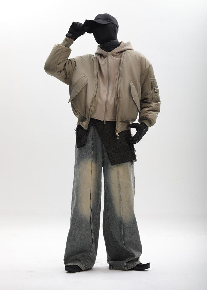 OFF/SC BOMBER HYBRID JACKET