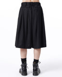 ASYMMETRIC BUTTON WIDE SHORTS