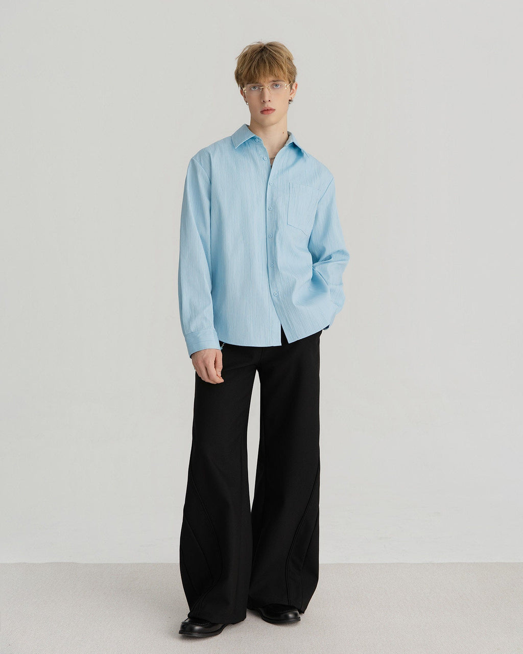 X EQUATION TEXTURED SHIRT