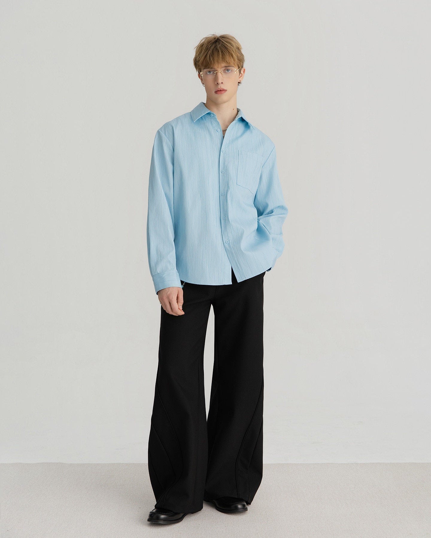 X EQUATION TEXTURED SHIRT