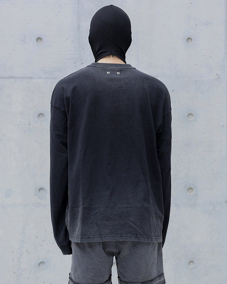 WASHED GRADIENT DARK LONGSLEEVE TEE