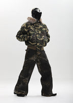 OFF/SC CAMO BOMBER JACKET