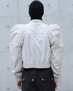 3D TAILORED DARK SHOULDER CROP JACKET