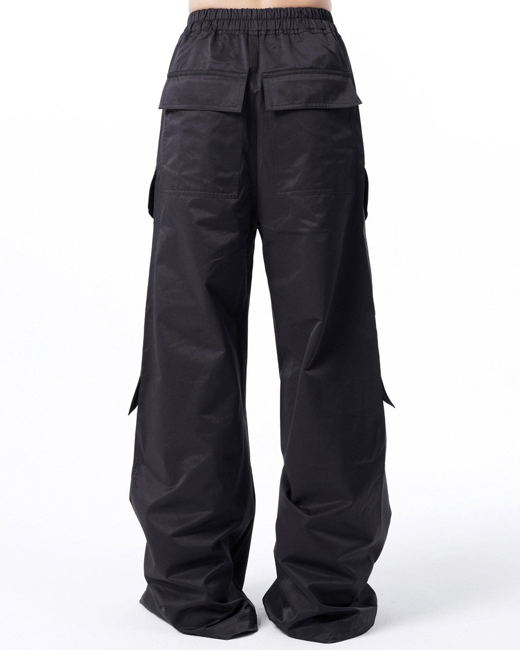 WIDE LEG CARGO PARACHUTE PANTS