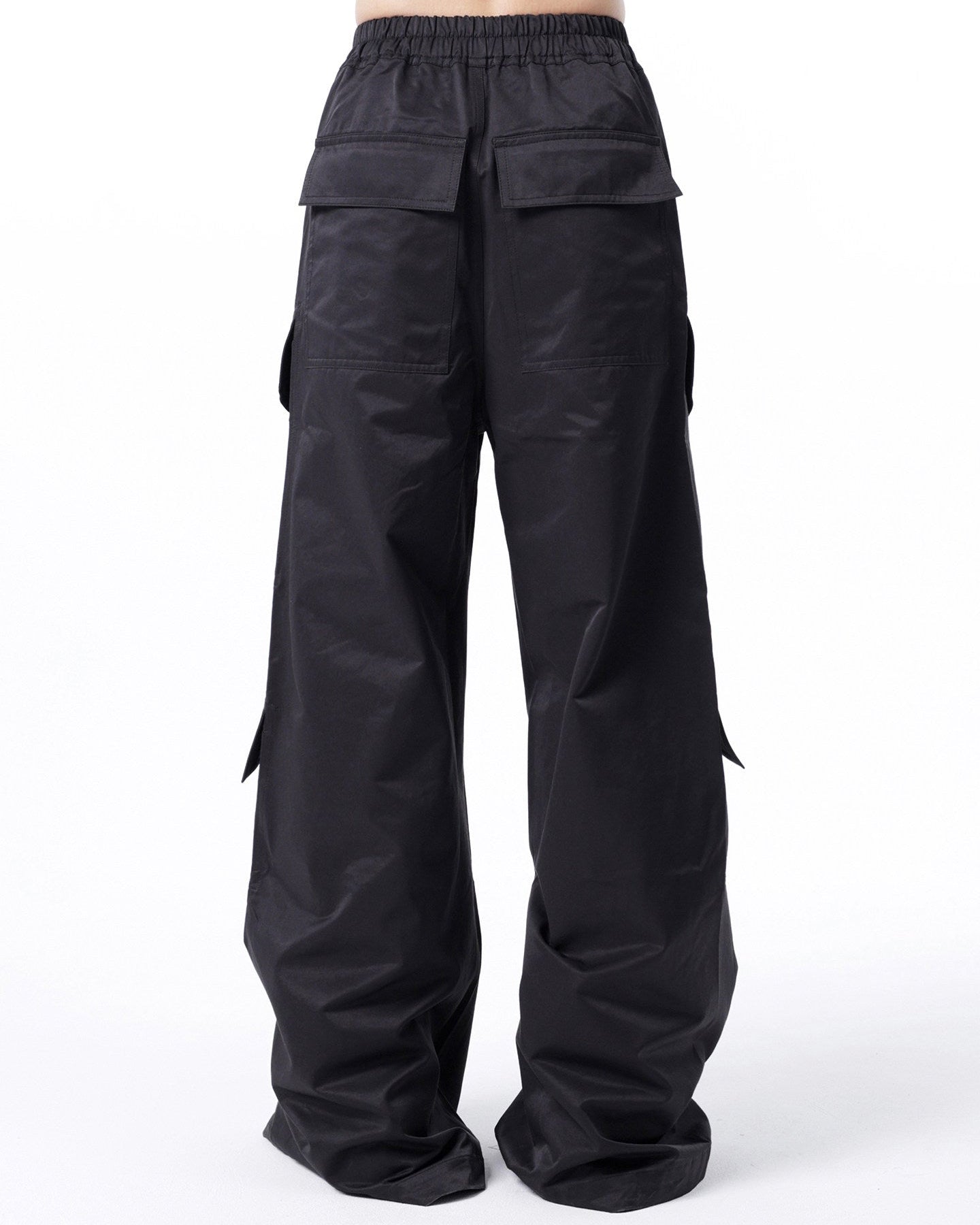 WIDE LEG CARGO PARACHUTE PANTS