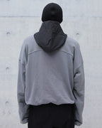 SPLICED HOODIE NICHE VIBE STYLE