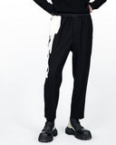 PAINT DRIP WOOL PANTS