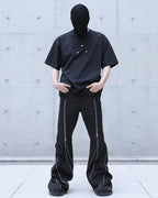 CROSS CUT HEAVY COTTON TEE