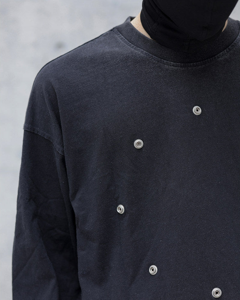 WASHED GRADIENT DARK LONGSLEEVE TEE