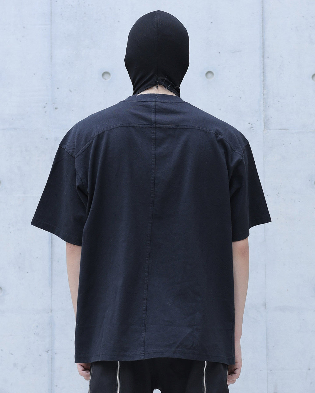CROSS CUT HEAVY COTTON TEE