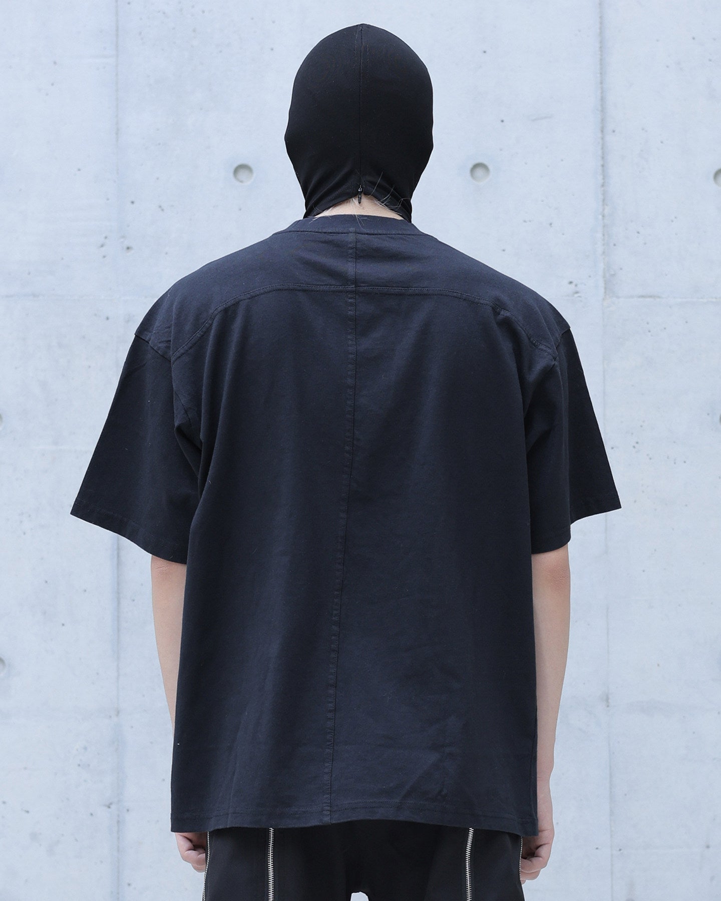 CROSS CUT HEAVY COTTON TEE