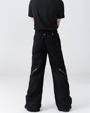 DECON ZIP FLARE PANTS