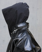 SPLICED HOODIE NICHE VIBE STYLE