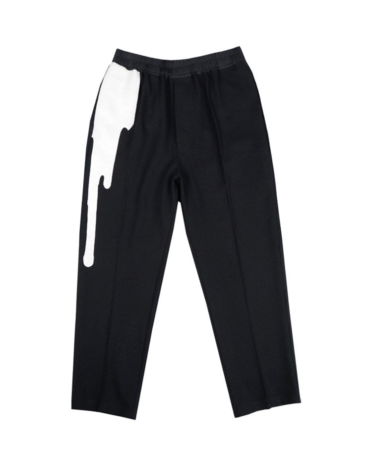 PAINT DRIP WOOL PANTS