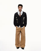 SCRIPT-X LINEN LYOCELL EMBROIDERED SHIRT