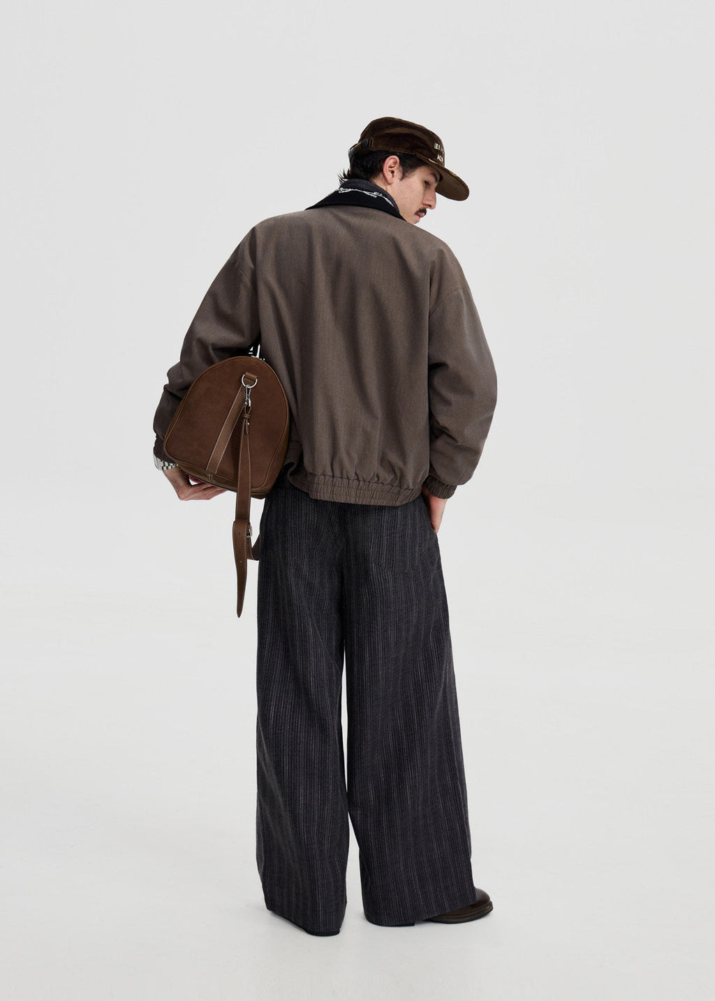 SCRIPT-X BEAD WOOL JACKET