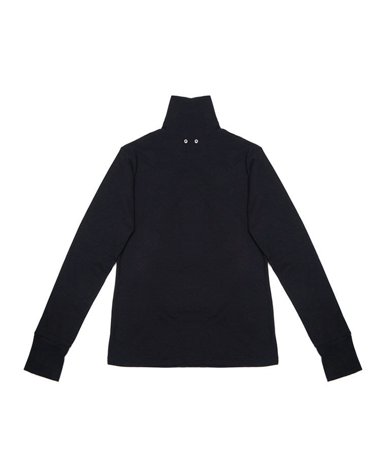 HIGH NECK THUMB HOLE DARK BASE LAYER