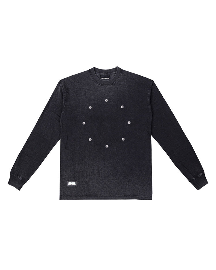 WASHED GRADIENT DARK LONGSLEEVE TEE