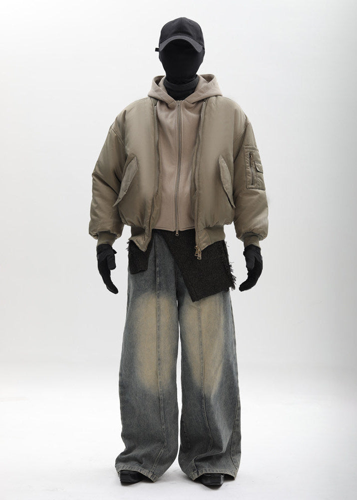 OFF/SC BOMBER HYBRID JACKET