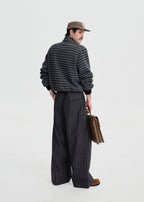 SCRIPT-X STRIPE BARN JACKET