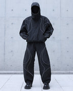 REFLECTIVE TECH TRACK PANTS