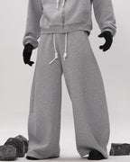 WIDE LEG ARC SWEAT PANTS