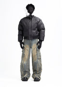 XCULTURE CROP FLEECE COAT
