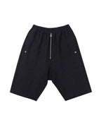ZIPPER DETAIL HAREM SHORTS