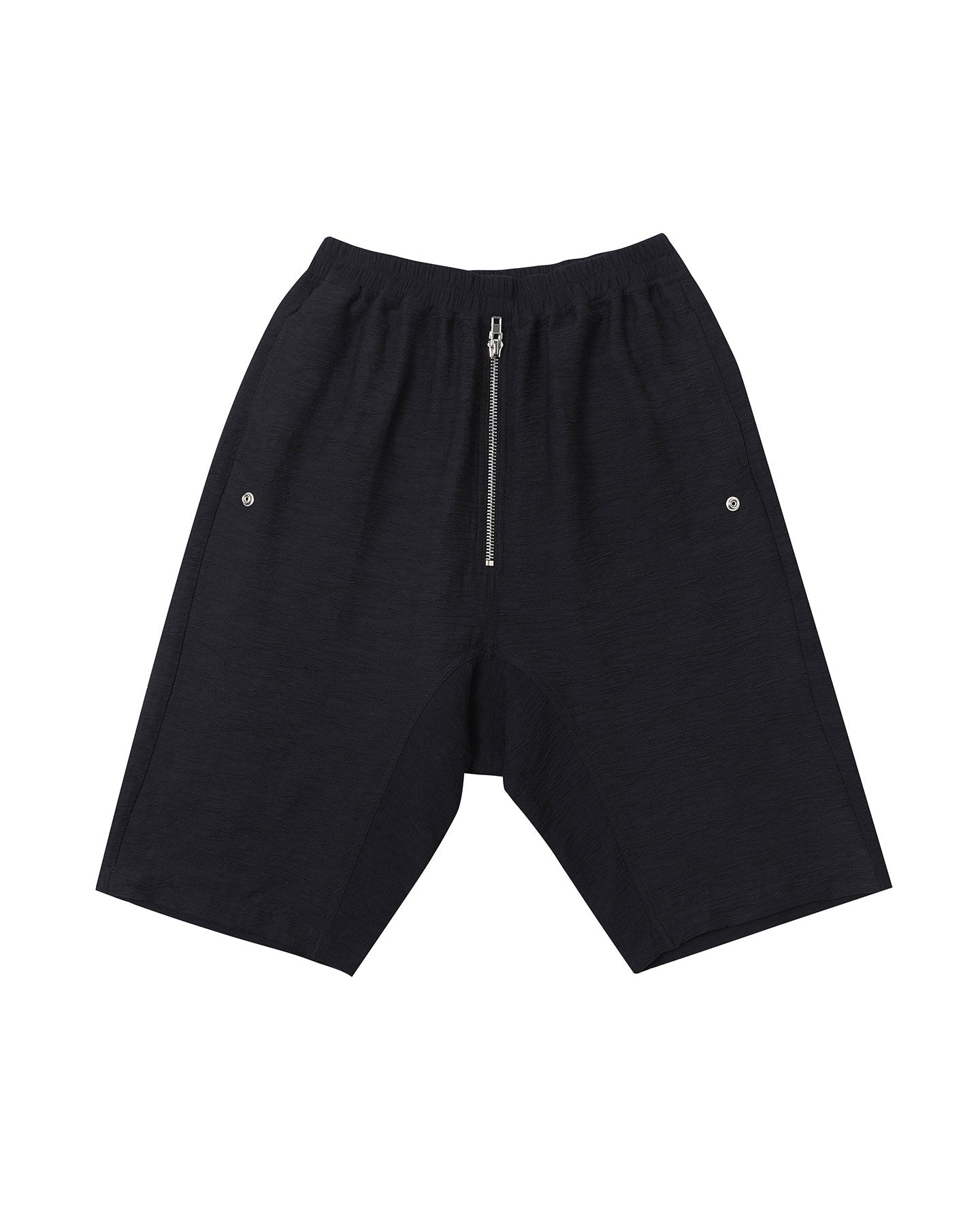 ZIPPER DETAIL HAREM SHORTS