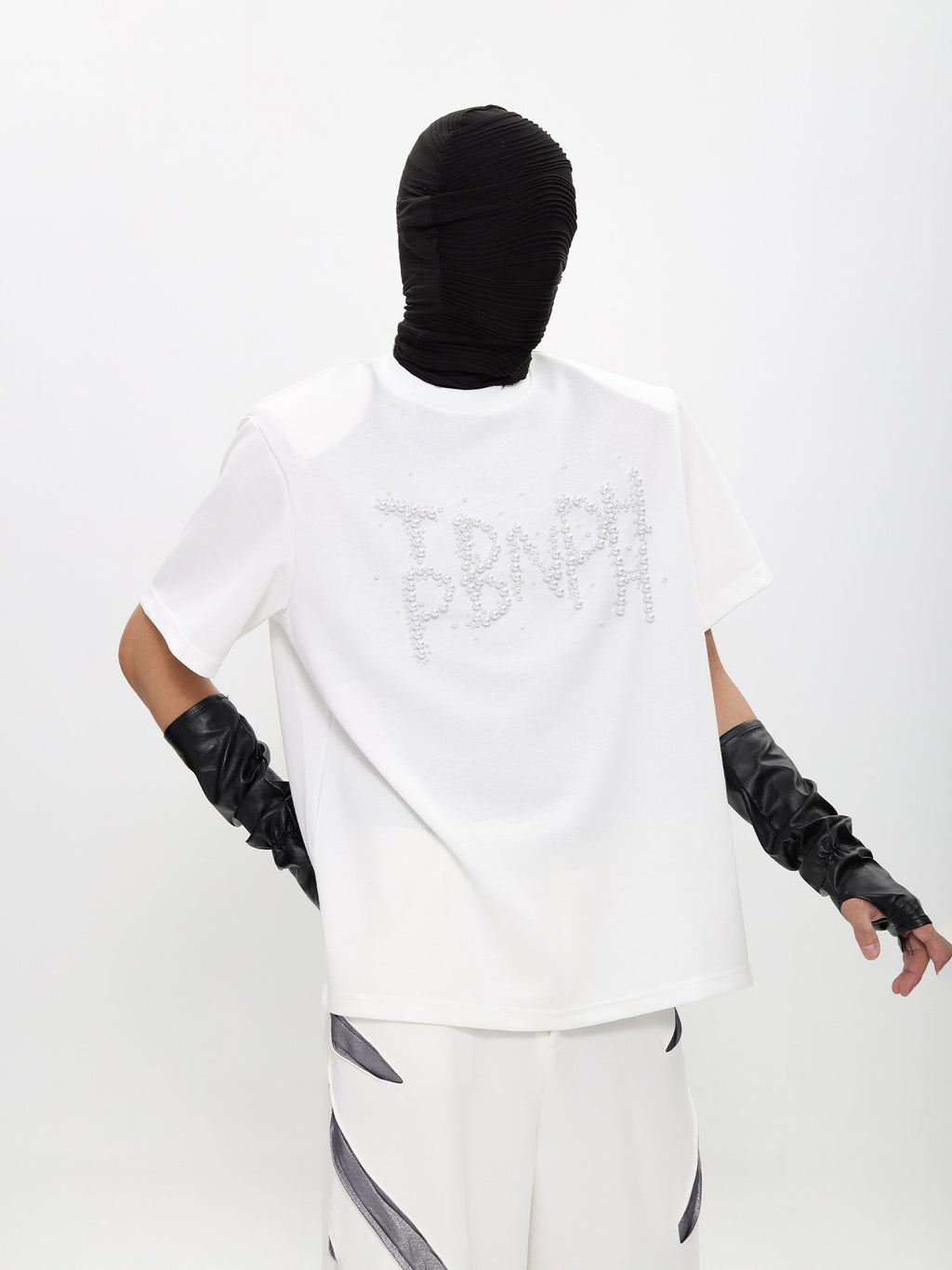 XCULTURE STUD SHOULDER TEE
