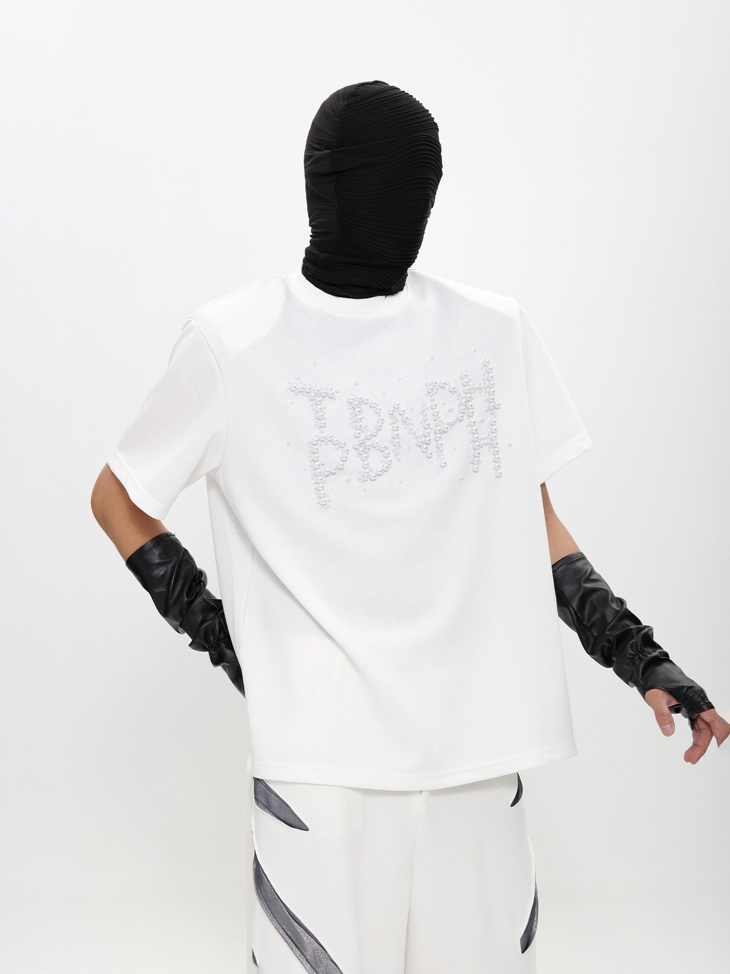 XCULTURE STUD SHOULDER TEE