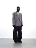 XCULTURE LUXURY STRIPED TAILORED BLAZER