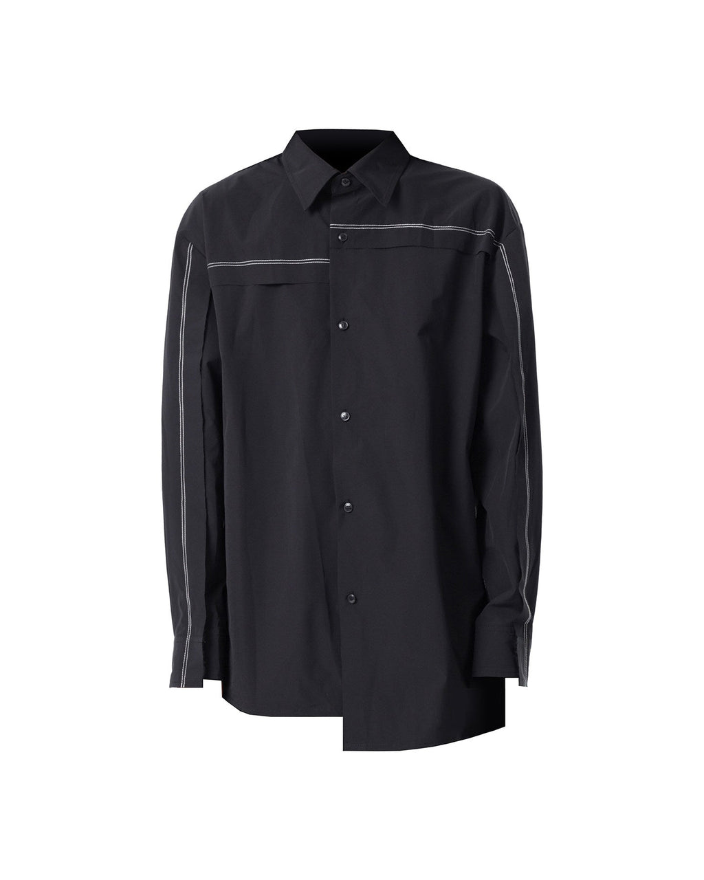 ASYMMETRIC DECONSTRUCTED SHIRT