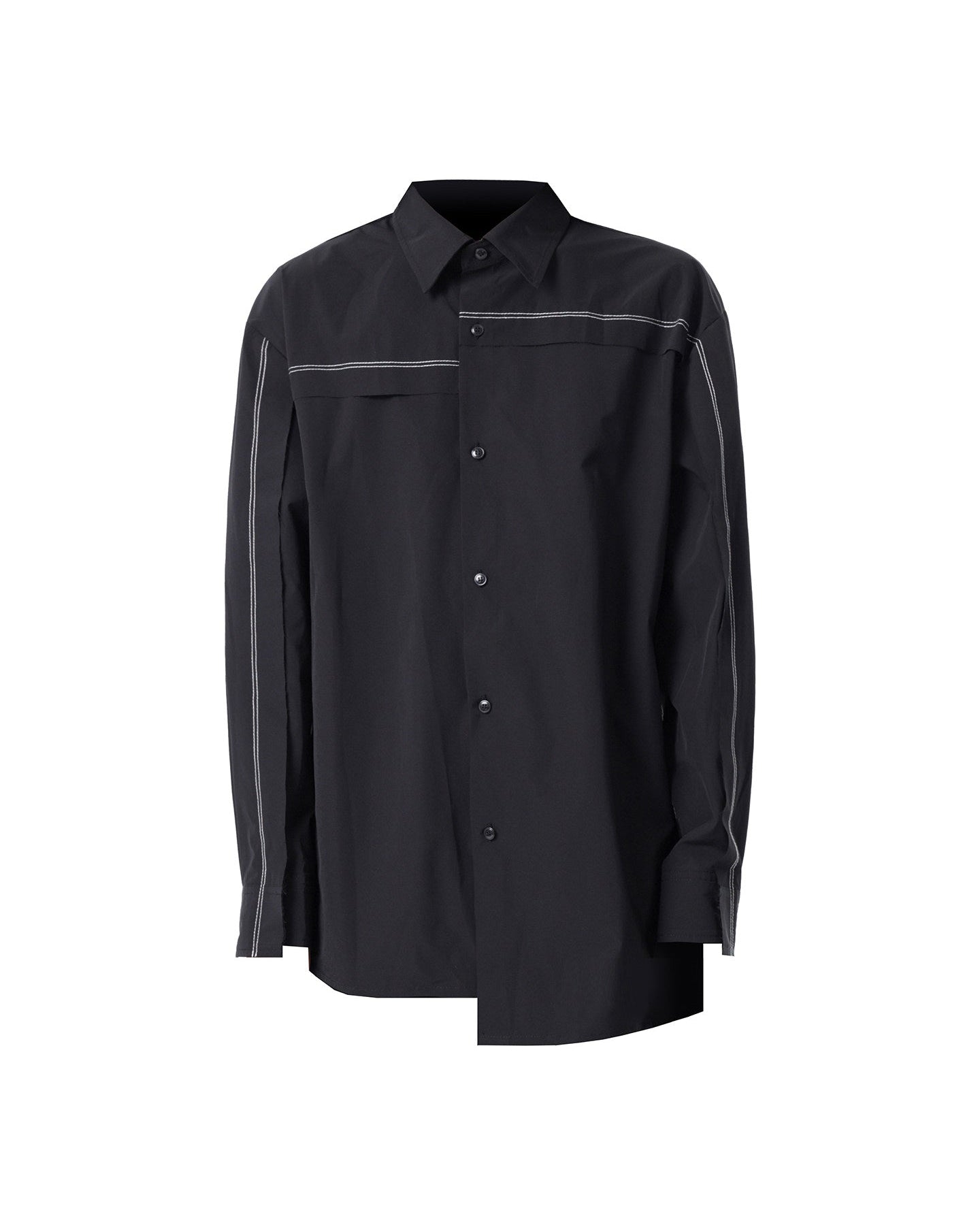 ASYMMETRIC DECONSTRUCTED SHIRT