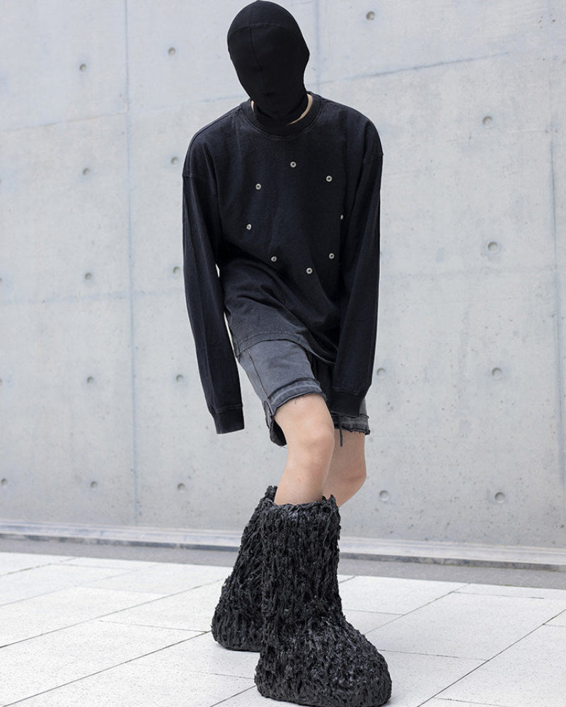 WASHED GRADIENT DARK LONGSLEEVE TEE