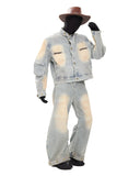 DECON VINTAGE WIDE JEANS