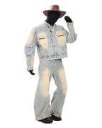 DECON VINTAGE WIDE JEANS