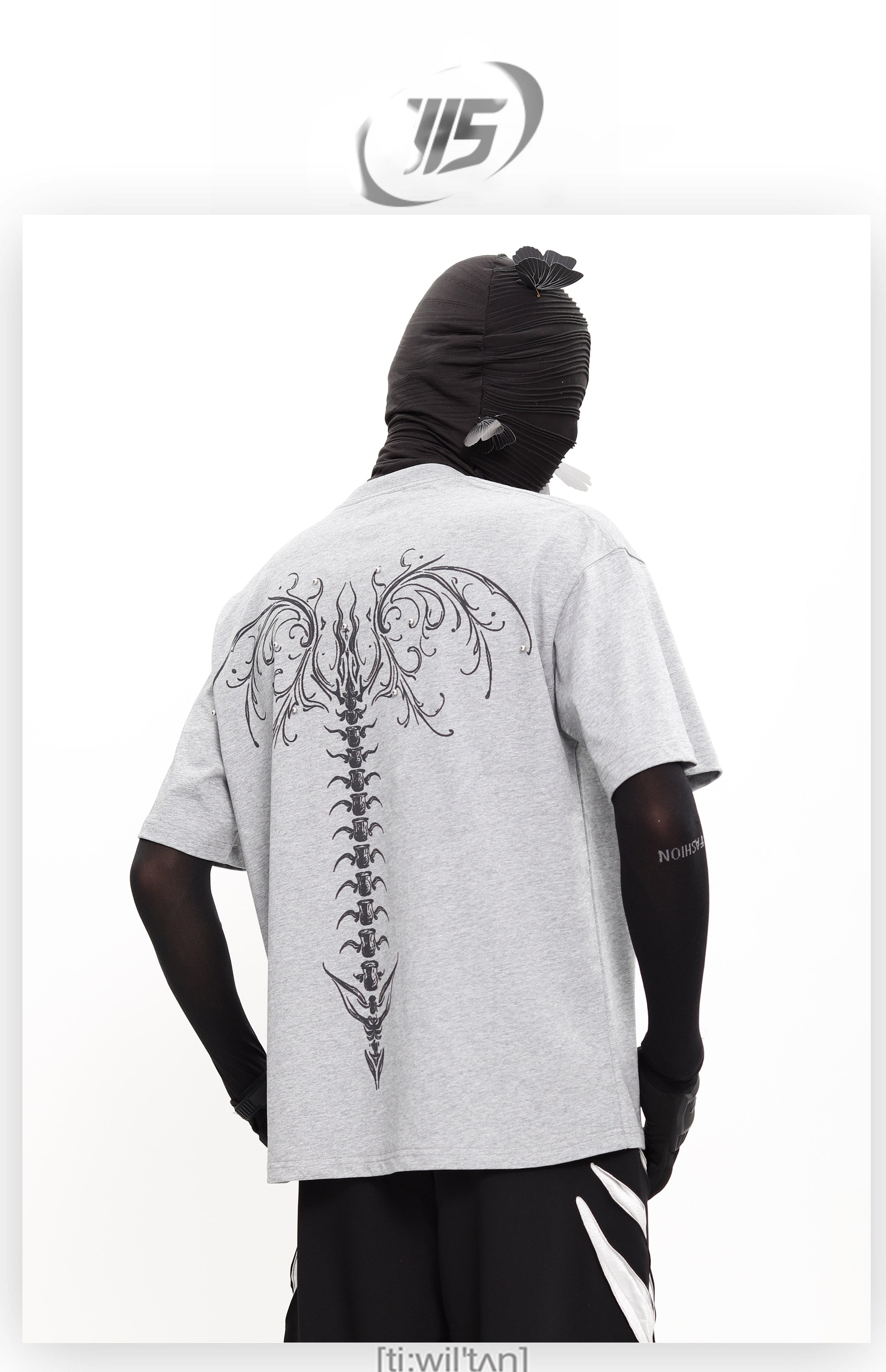OFF/SC NIRVANA SPINE TEE