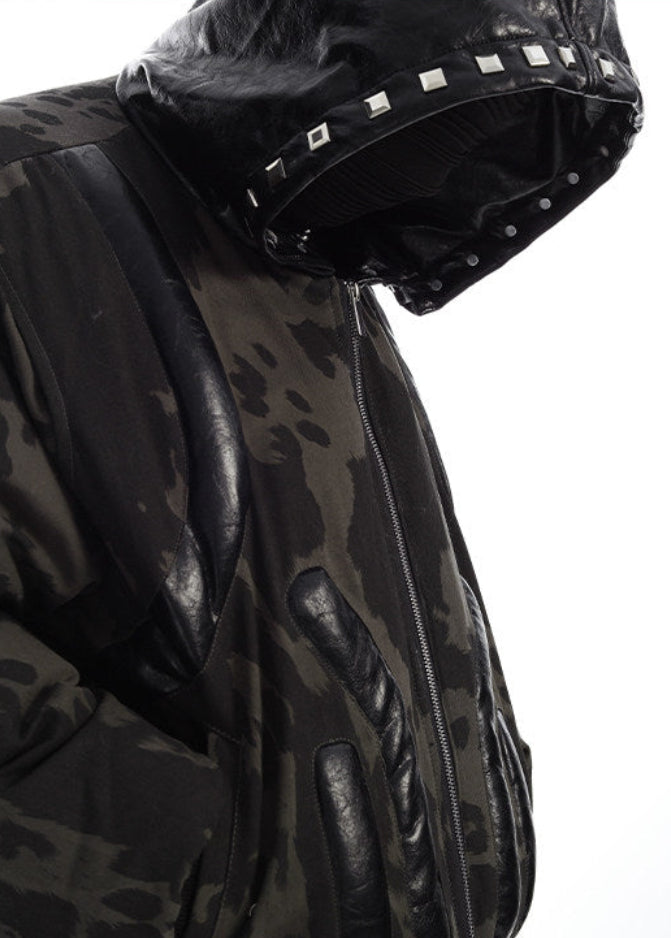 XCULTURE CAMO PILOT HOOD JACKET